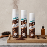 Pack 3 Unidades Shampoo en Seco Batiste Dark Hair (200ml c/u) - Especial para Cabellos Oscuros y Castaños