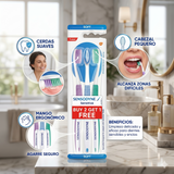 Sensodyne Pack 3 Cepillo Dental Sensibilidad y Encías Suave - Cuidado Clínico y Alivio Total