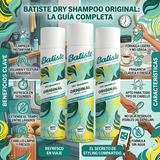 Pack 3 Unidades Shampoo en Seco Batiste Original (200ml c/u) - Frescura y Aroma Clásico al Instante