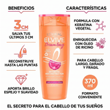 Elvive Pack 3 Shampoo Dream Long Reconstructor (370ml c/u) - Repara Largos y Sella Puntas Abiertas
