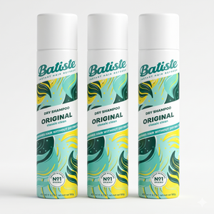 Pack 3 Unidades Shampoo en Seco Batiste Original (200ml c/u) - Frescura y Aroma Clásico al Instante