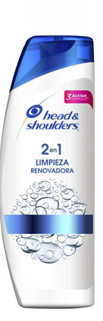 H&s Shampoo Limpieza Renovadora 2 En 1 375ml