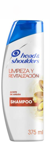 H&s Shampoo Limpieza Y Revitalizacion 375ml