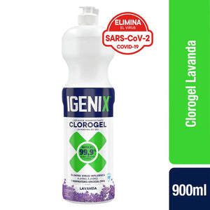 Igenix Cloro Gel Lavanda 900ml