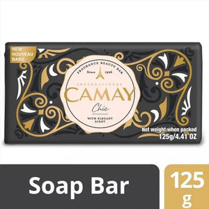 Camay Jabon Barra Black Chic 125gr