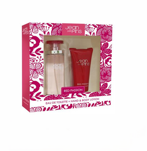 Jean Les Pins Set Red Passion Edt 100ml+Body 50ml
