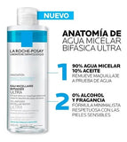 LA-ROCHE AGUA MICELAR BIFASICA 400ML