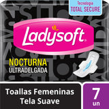 Ladysoft Toalla Nocturna Ultradelgada Suave 7un