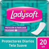 Ladysoft Protector Diario Ultradelgado Suave 20un