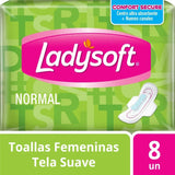 Ladysoft Toalla Normal Tela Suave 8un