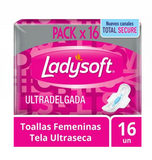 Ladysoft Toalla Ultradelgada Dia 16un