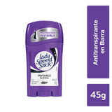 Lady Speed Desodorante Barra Invisible Floral 45gr