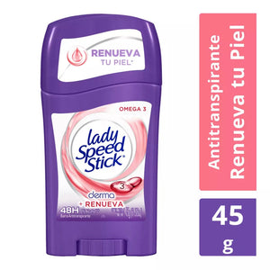 Lady Speed Desodorante Barra Derma Vit-E 45gr