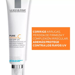 La RochePosay Crema Pure VitaminC Uv FPS25 40ml