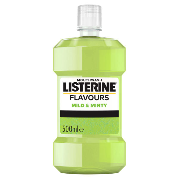 Listerine Enjuague Bucal Menta Suave 500ml
