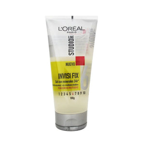 Loreal Gel Fijacion Invisi Fix Studio Line 180g