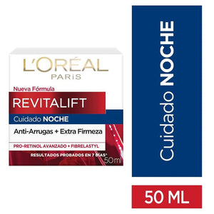 Loreal Crema Revitalift Facial Noche 50ml