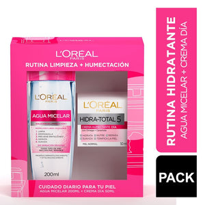 Loreal Hidra Total Crema 50gr+Agua Micelar 200ml