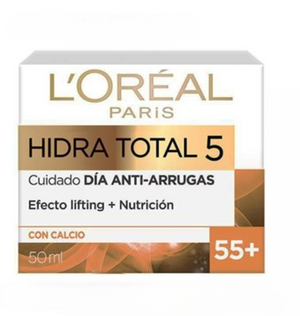 Loreal Crema Facial Hidra Total 5 Dia 55+ 50ml