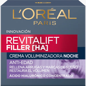 Loreal Crema Revitalift Filler Noche 50ml