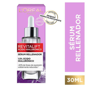 Loreal Revitalift Hialuronic Serum Rellenador 30ml