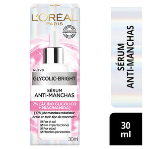Loreal Serum Facial Glycolic Bright 30ml