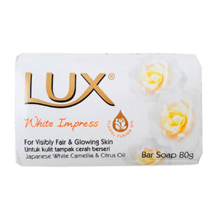 Lux Jabon Barra White Impress 80gr