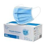 MASCARILLAS 3 PLIEGUES CAJA 50 UNIDADES