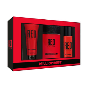 Millionaire Red 95ml+Deo 150ml+After Shave 100ml