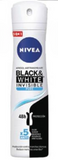 Nivea Desodorante Spray B&W Invisible Pure 150ml