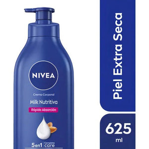 Nivea Crema Corporal Milk Nutritiva 625ml