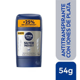 Nivea Desodorante Barra Men Silver Protect 54g