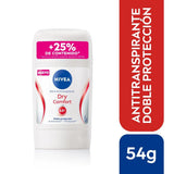 Nivea Desodorante Barra Mujer Dry Comfort 54gr