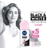 Nivea Desodorante Roll-on Invisible Clear 50ml
