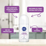 Nivea Desodorante Roll-on Aclara Natural Beau 50ml
