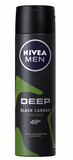 Nivea Desodorante Spray Men Deep Carbon 150ml