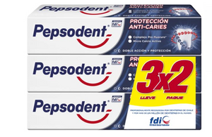 Pepdosent Pasta Dental Anti-Caries Pack 3x130gr