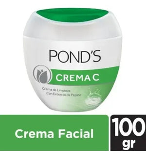 Ponds Crema Facial Pepino Remueve Maquillaje 100gr