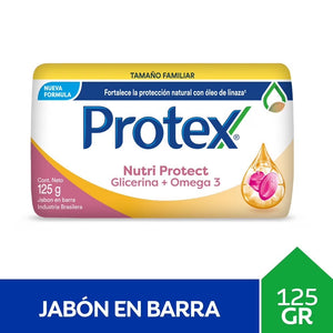 Protex Jabon En Barra Nutri Protect 125gr