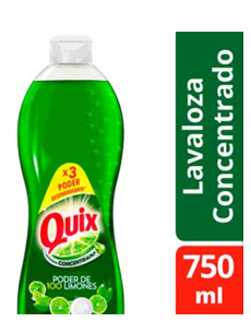 Quix Lavaloza Concentrado Limon 500ml