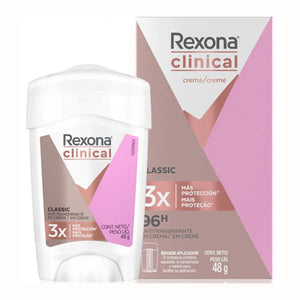 Rexona Desodorante Clinical Crema Classic 48g