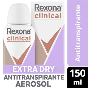 Rexona Clinical Spray Mujer Extra Dry 150ml