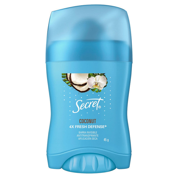 Secret Antitranspirante Barra Coconut 45g