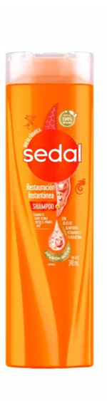 Sedal Shampoo Restauracion Instantanea 340ml