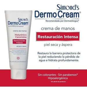 Simonds Crema Manos DermoCream Restauracion 80gr