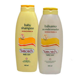 Simonds Pack Shampoo+Acond Manzanilla 400ml