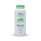 Simonds Talco Mentolado De 100gr