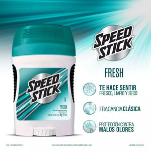 Speed Stick Desodorante Barra Fresh 60g