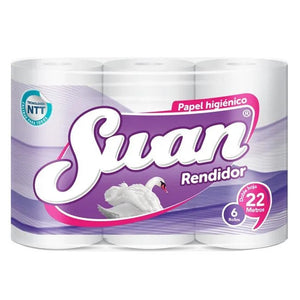 Swan Papel Higienico Rendidor Manga 6x22mts