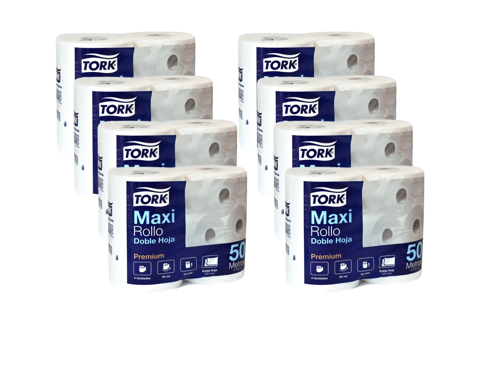Tork Papel Higienico Maxi 50mts Manga x8